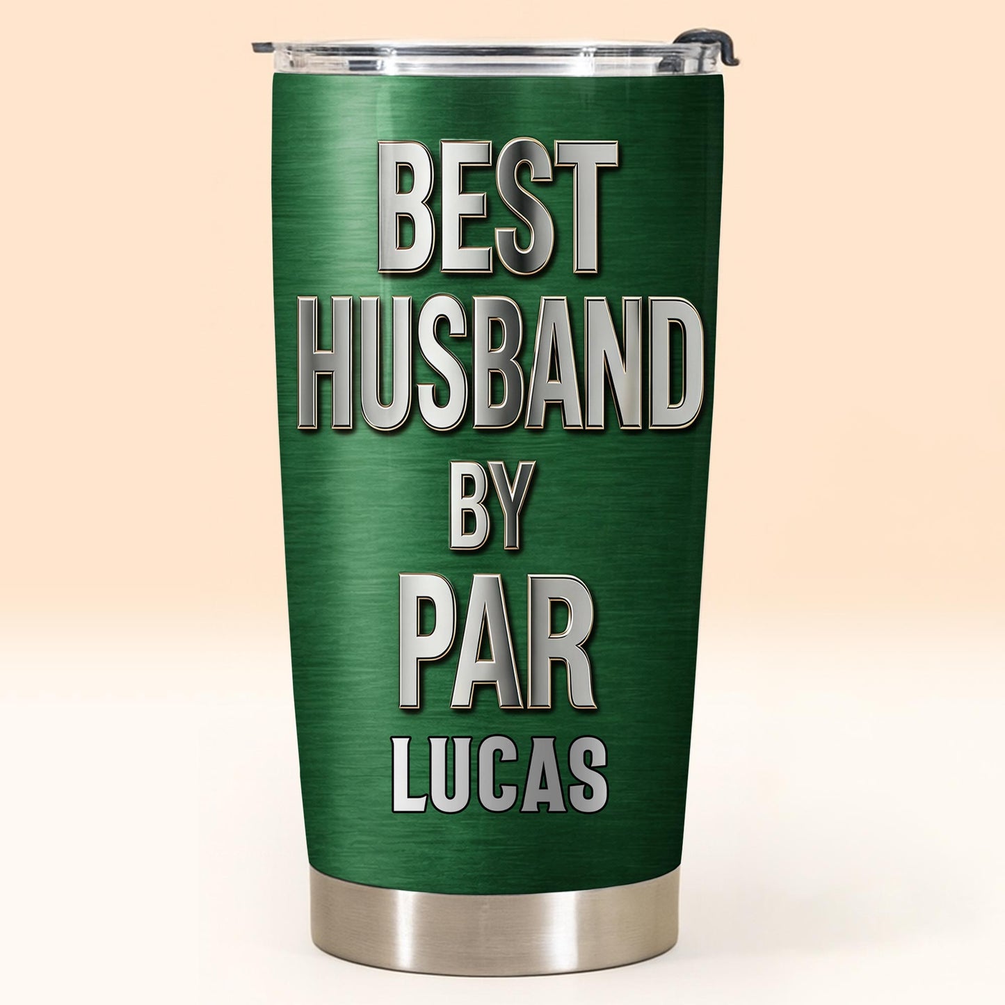 Best Husband By Par Golf Clubs And Balls Design - Personalized Custom Stainless Steel Tumbler 20oz 30oz - HSB090_TB