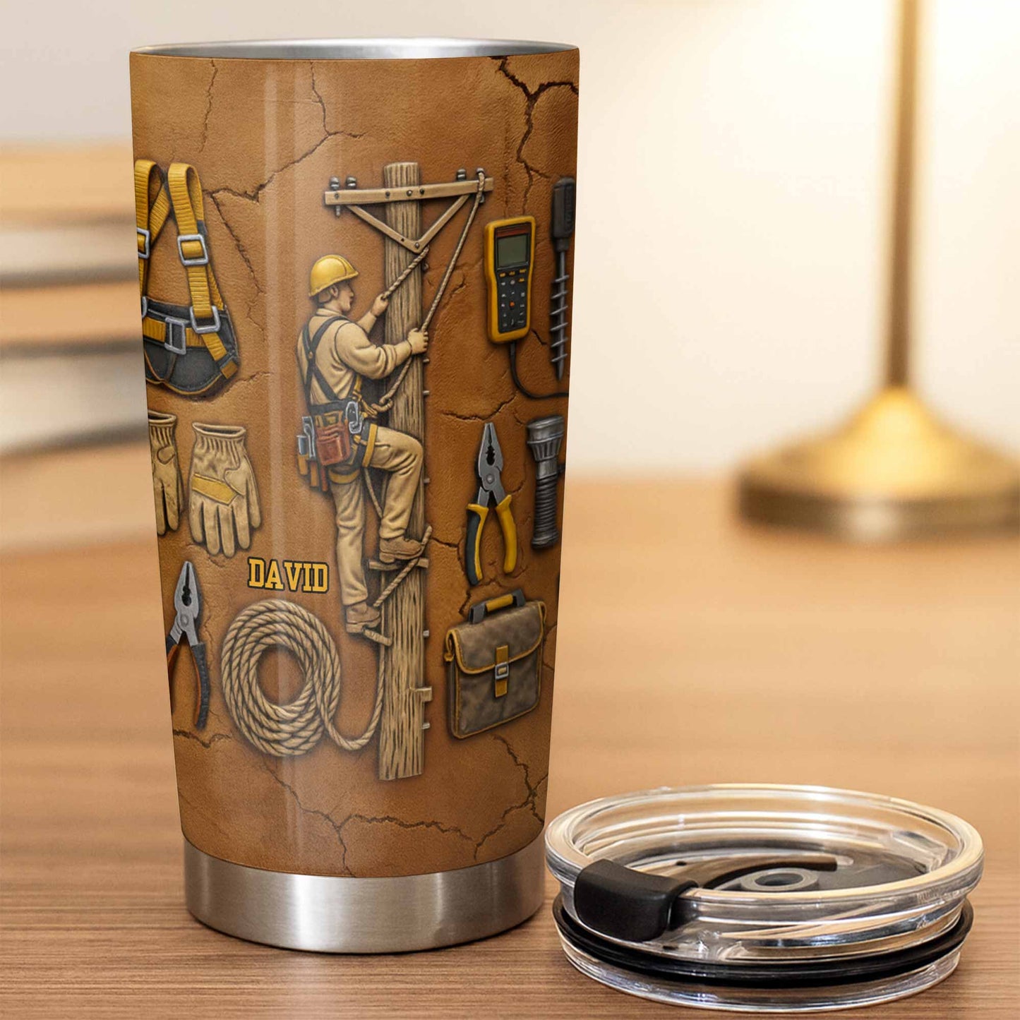 Celebrate Hard Work, Tools and Construction Worker Design - Personalized Custom Stainless Steel Tumbler 20oz 30oz - JBS017_TB