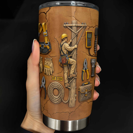 Celebrate Hard Work, Tools and Construction Worker Design - Personalized Custom Stainless Steel Tumbler 20oz 30oz - JBS017_TB